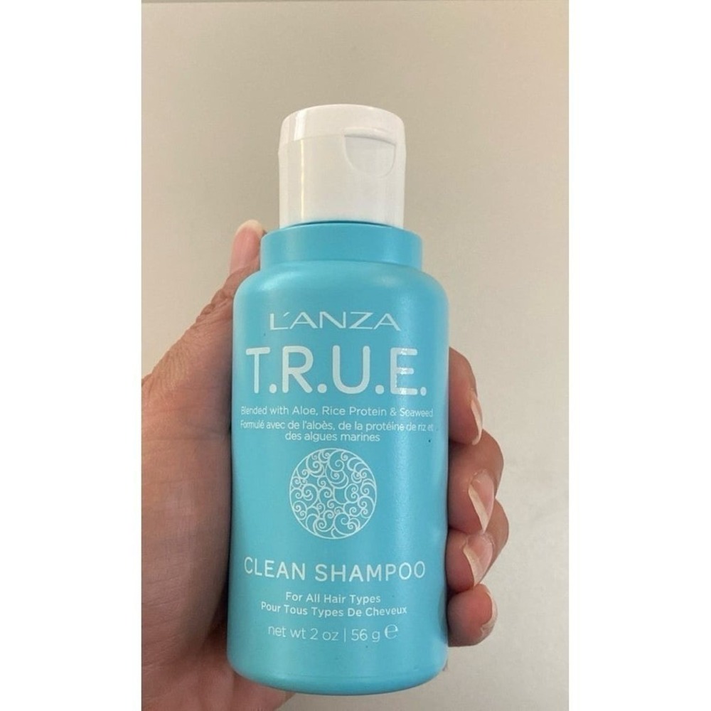 L'ANZA T.R.U.E. Clean Shampoo 2 oz Powder to Foam Aloe Rice Protein Seaweed